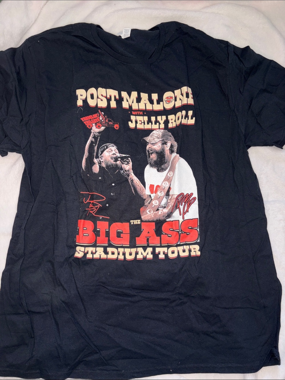 Post Malone tour shirt
